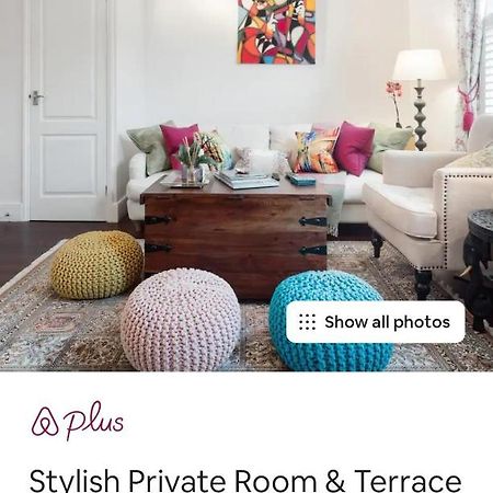 Stylish Room With Private Bath & Terrace In Super Central Clapham Junction Minutes From Victoria, Waterloo Лондон Экстерьер фото